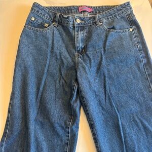 dark blue edikted jeans